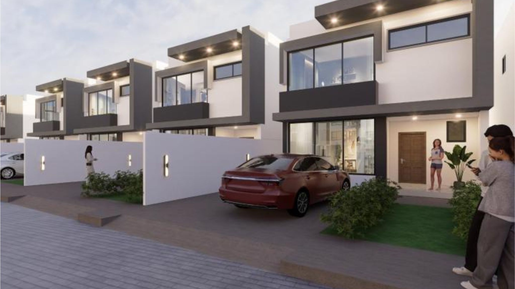 Casas Modernas en Urbanización Residencial - Miniatura 4